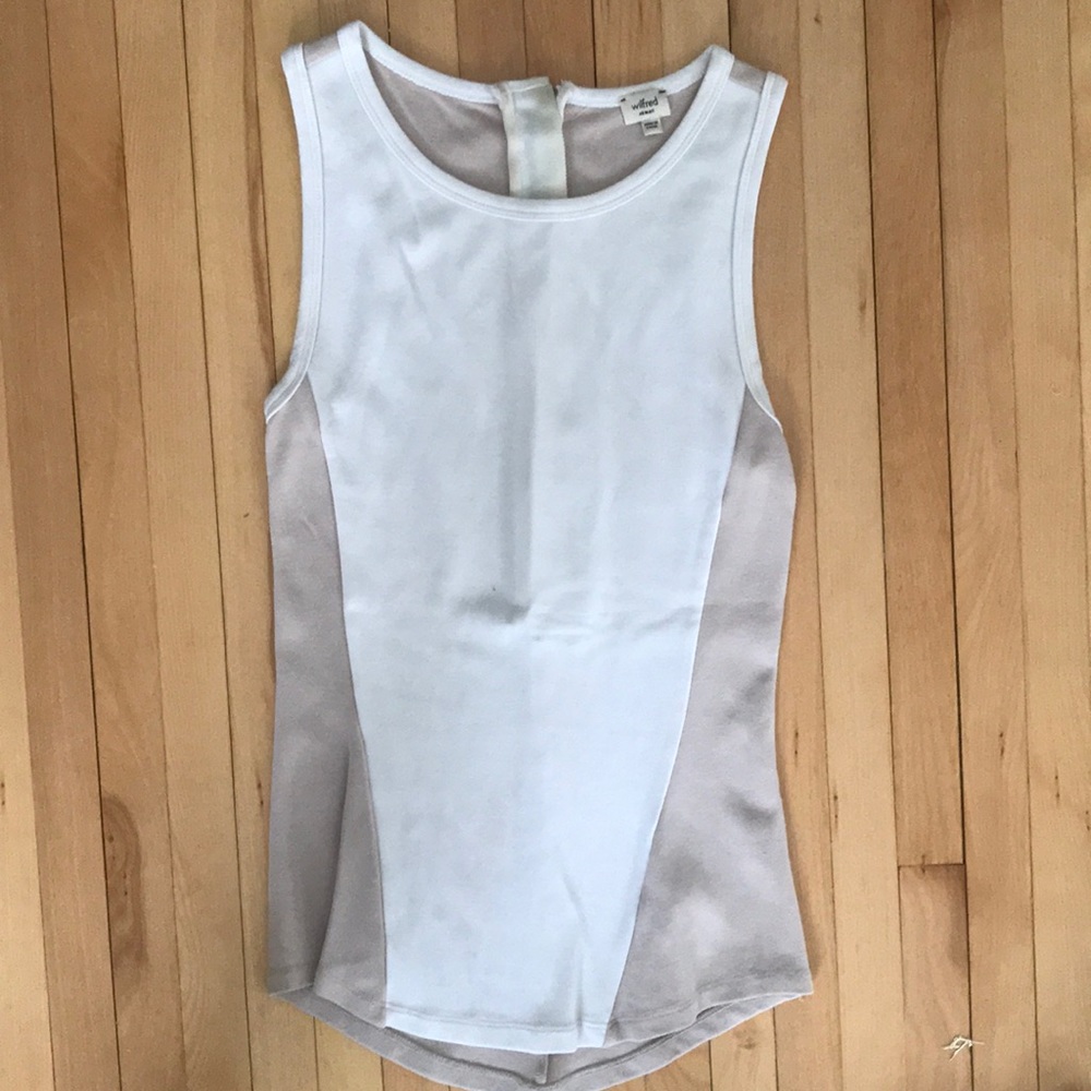 White & Nude Wilfred Tank